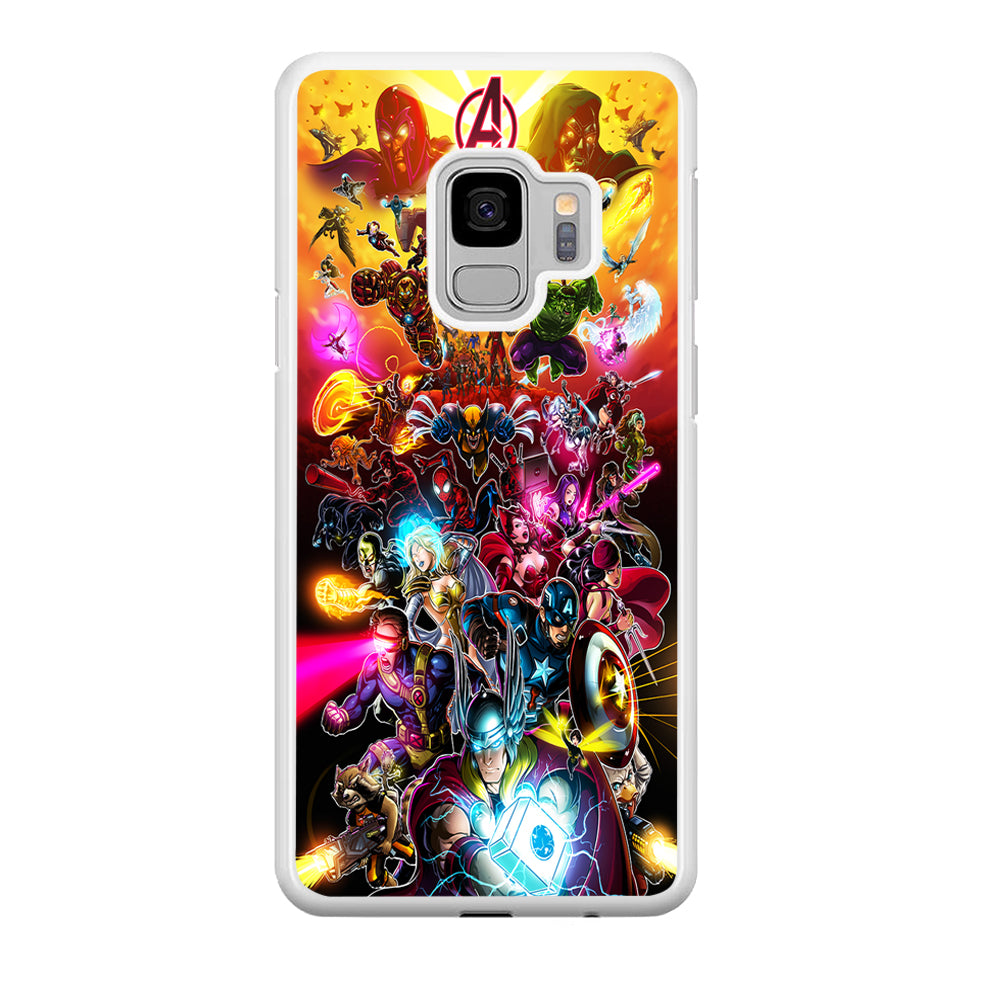 Marvel Avengers Alliance Assemble Samsung Galaxy S9 Case