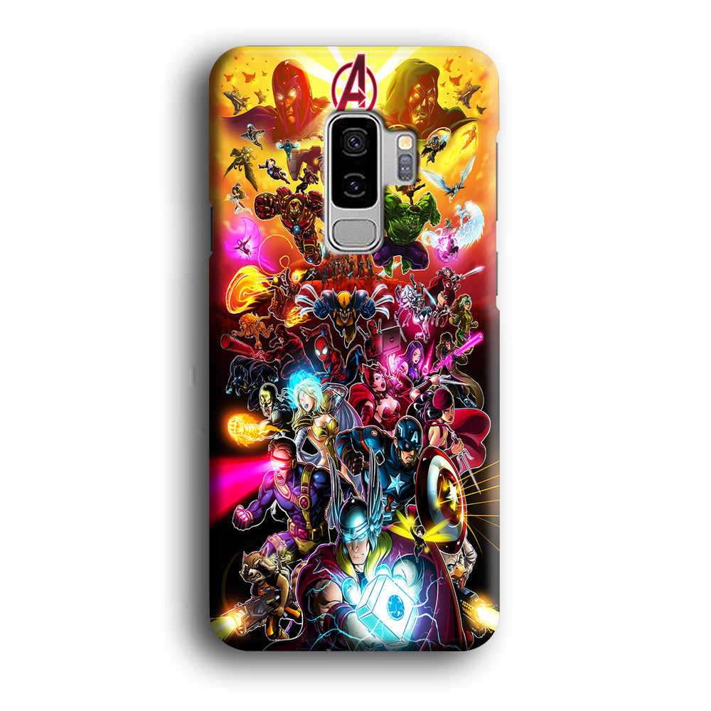 Marvel Avengers Alliance Assemble Samsung Galaxy S9 Plus Case