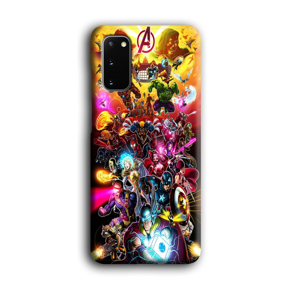 Marvel Avengers Alliance Assemble Samsung Galaxy S20 Case