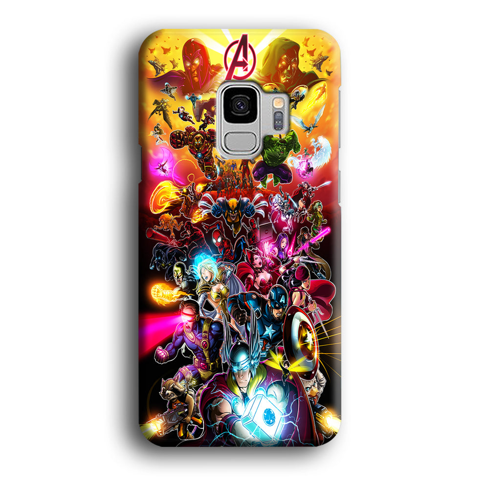 Marvel Avengers Alliance Assemble Samsung Galaxy S9 Case