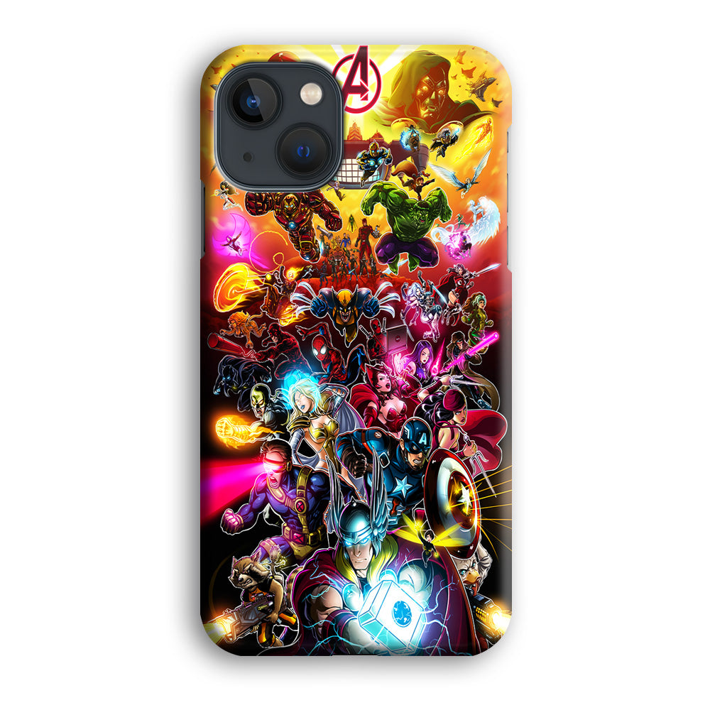 Marvel Avengers Alliance Assemble iPhone 14 Plus Case