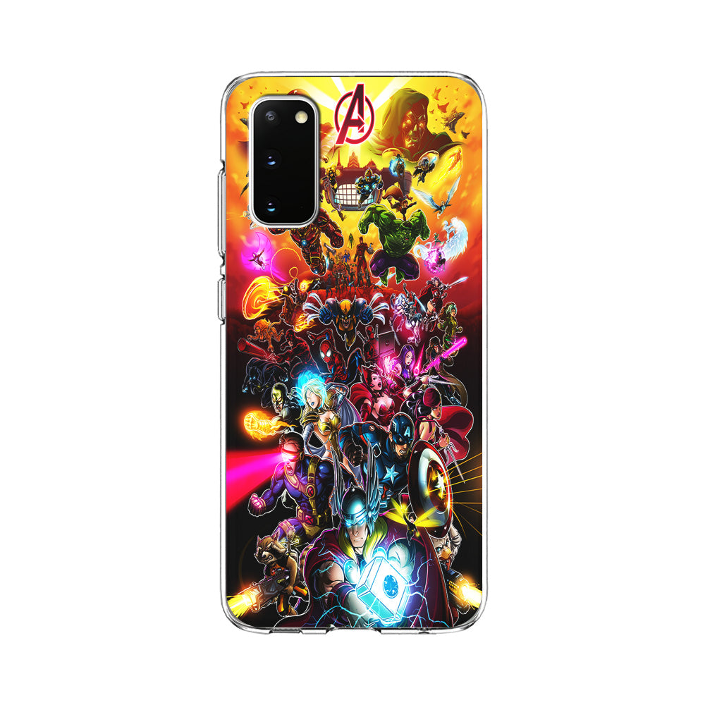 Marvel Avengers Alliance Assemble Samsung Galaxy S20 Case