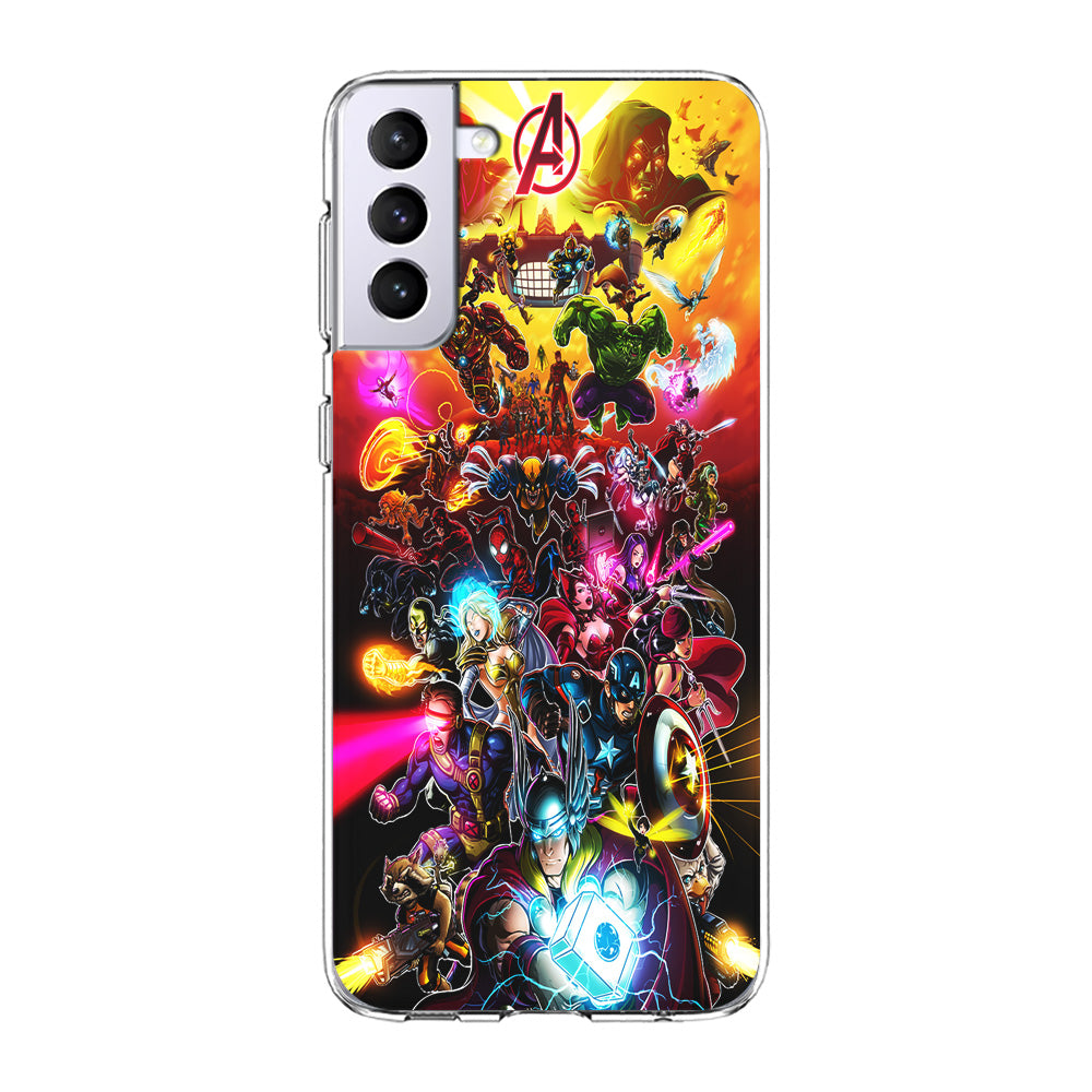 Marvel Avengers Alliance Assemble Samsung Galaxy S23 Plus Case-Phone Case-Clear Soft Case-Altracase