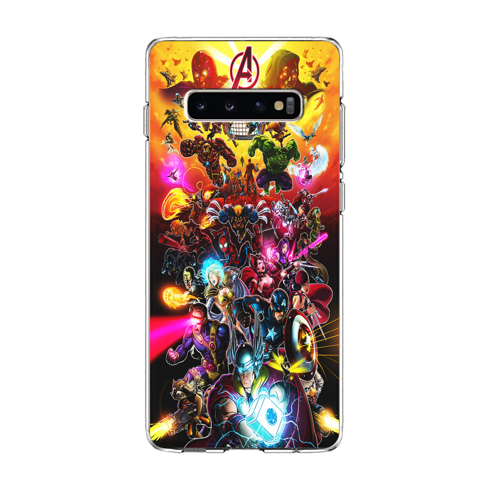 Marvel Avengers Alliance Assemble Samsung Galaxy S10 Case