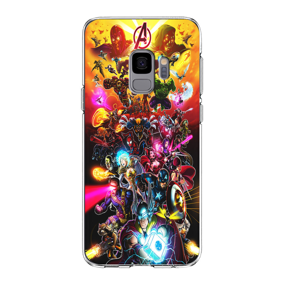 Marvel Avengers Alliance Assemble Samsung Galaxy S9 Case