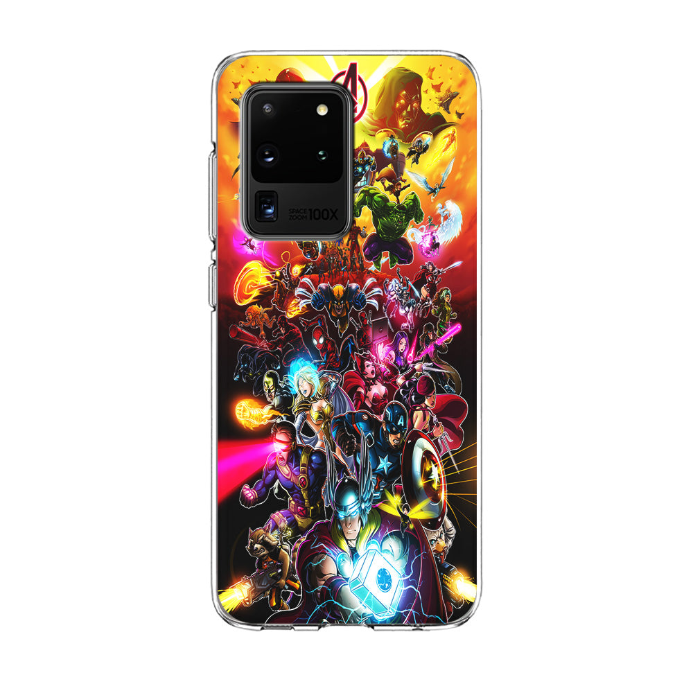 Marvel Avengers Alliance Assemble Samsung Galaxy S20 Ultra Case