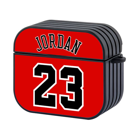 Michael Jordan Jersey Number Hard Plastic Case Cover For Apple AirPods 4 - AirPod Case - Altracase