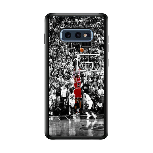 Michael Jordan Jump Shot Samsung Galaxy S10E Case