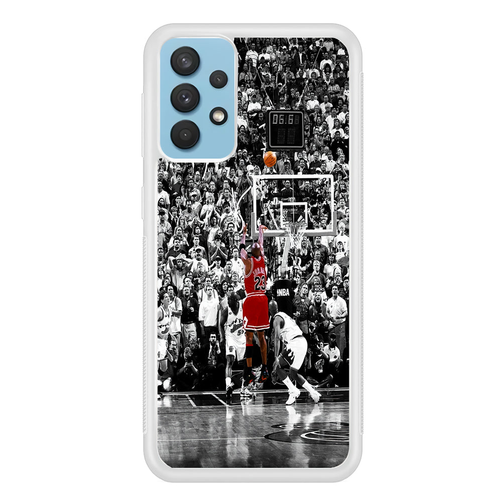 Michael Jordan Jump Shot Samsung Galaxy A32 Case