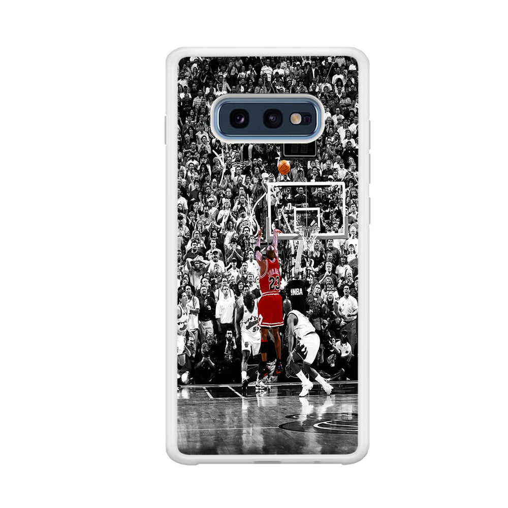 Michael Jordan Jump Shot Samsung Galaxy S10E Case