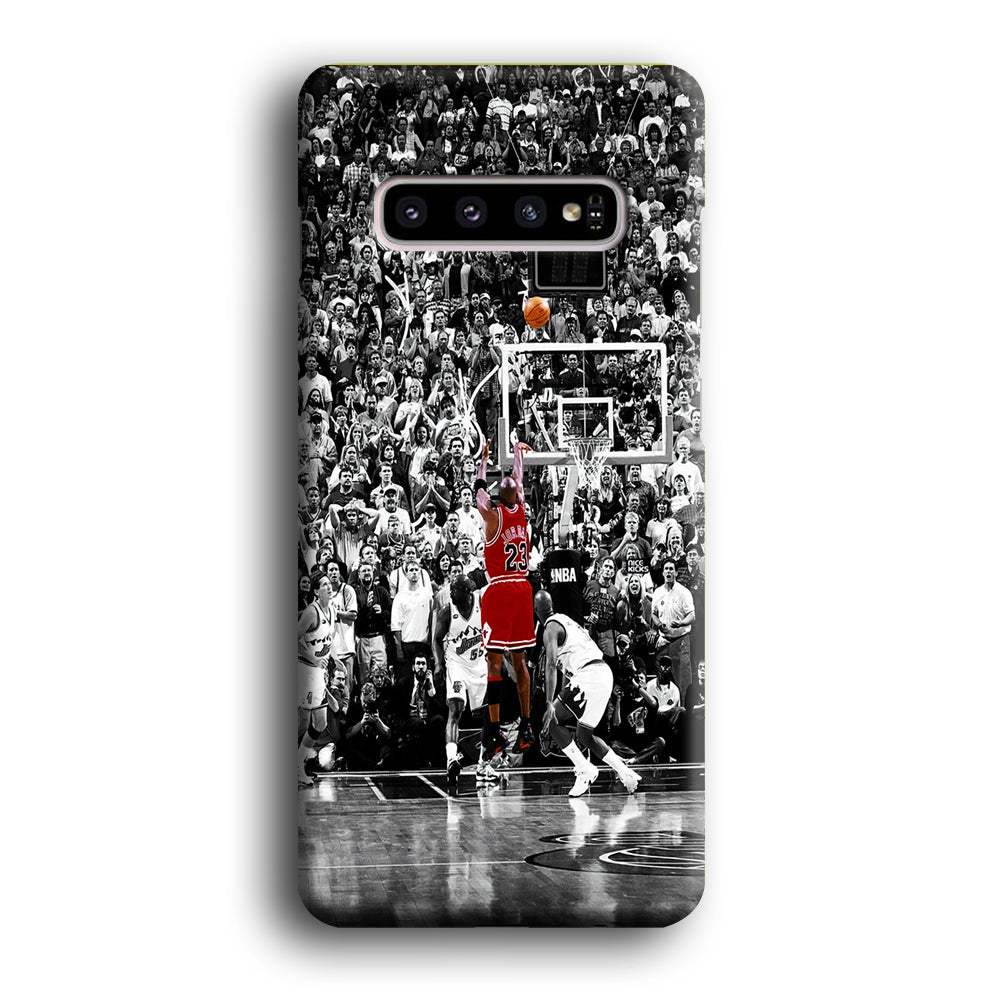 Michael Jordan Jump Shot Samsung Galaxy S10 Case