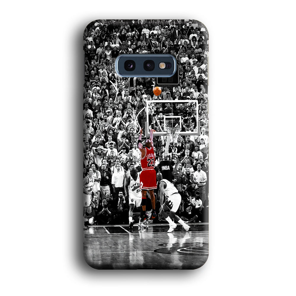 Michael Jordan Jump Shot Samsung Galaxy S10E Case