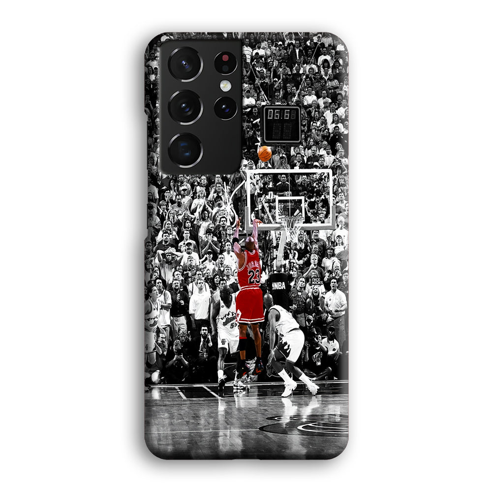 Michael Jordan Jump Shot Samsung Galaxy S24 Ultra Case