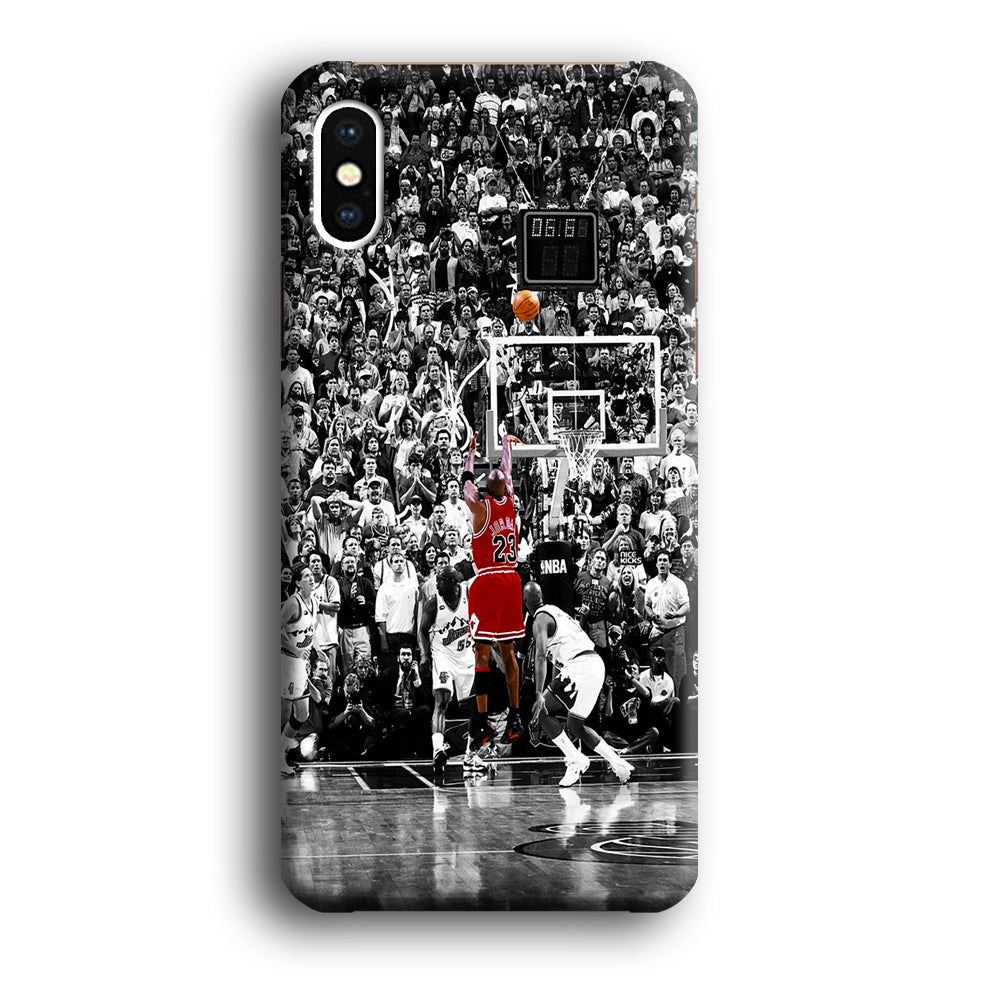 Michael Jordan Jump Shot iPhone Xs Max Case