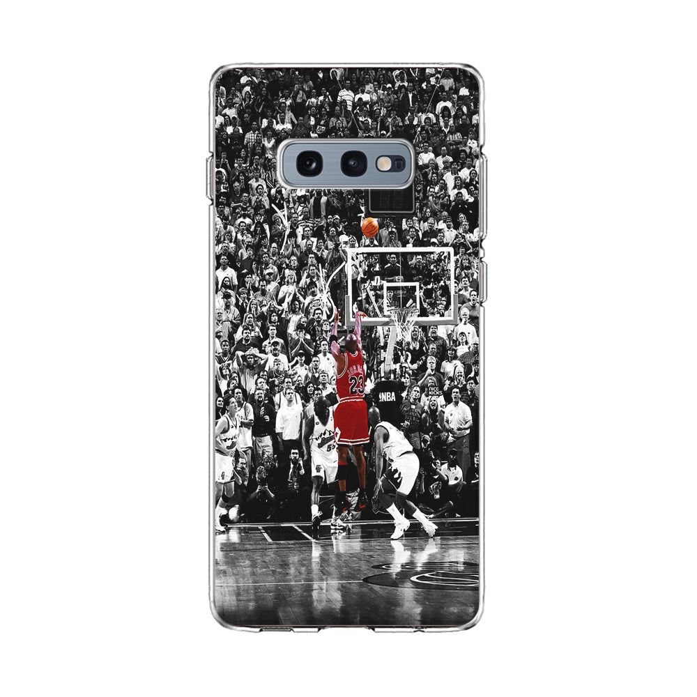 Michael Jordan Jump Shot Samsung Galaxy S10E Case