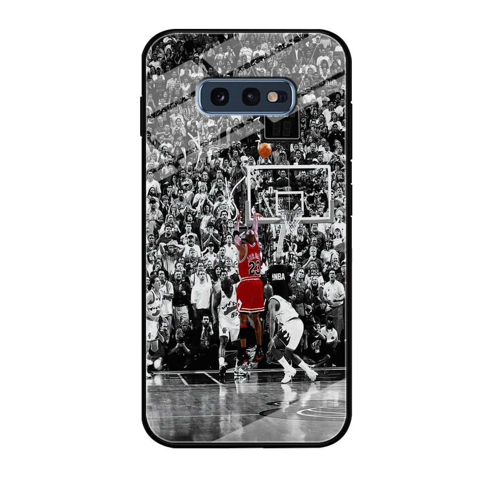 Michael Jordan Jump Shot Samsung Galaxy S10E Case