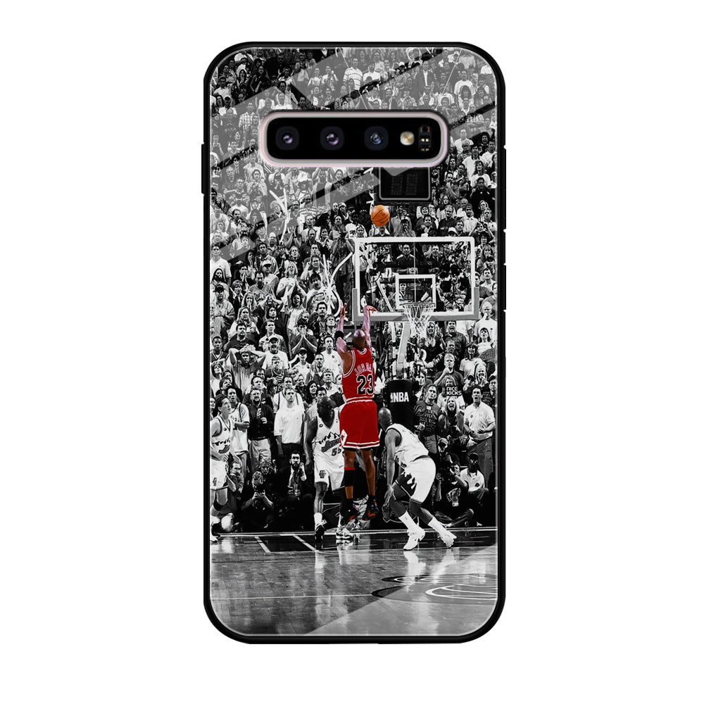 Michael Jordan Jump Shot Samsung Galaxy S10 Case