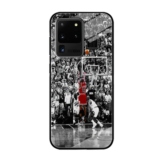 Michael Jordan Jump Shot Samsung Galaxy S21 Ultra Case