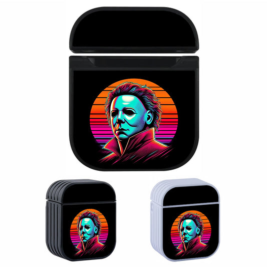 Michael Myers Face Colorful Apple AirPods Case-AirPod Case-Altracase