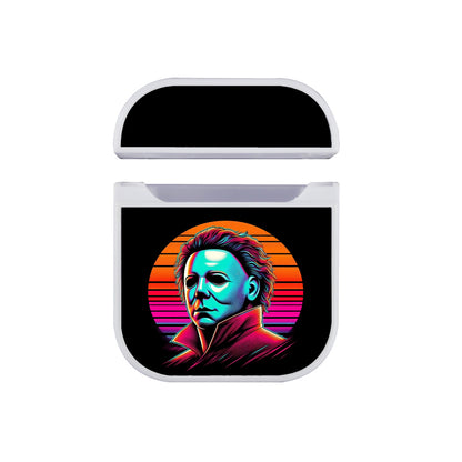 Michael Myers Face Colorful Apple AirPods Case-AirPod Case-White-Altracase