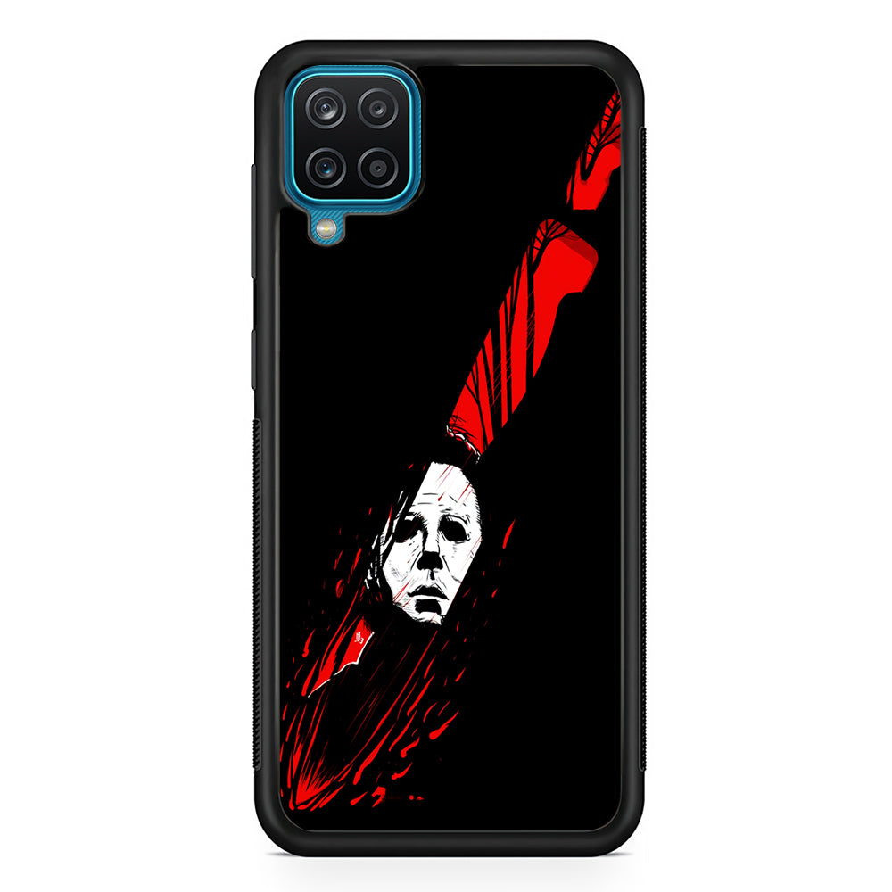 Michael Myers Knife Blood Samsung Galaxy A12 Case