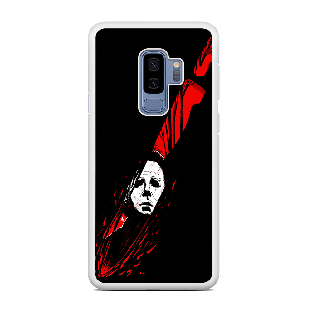 Michael Myers Knife Blood Samsung Galaxy S9 Plus Case