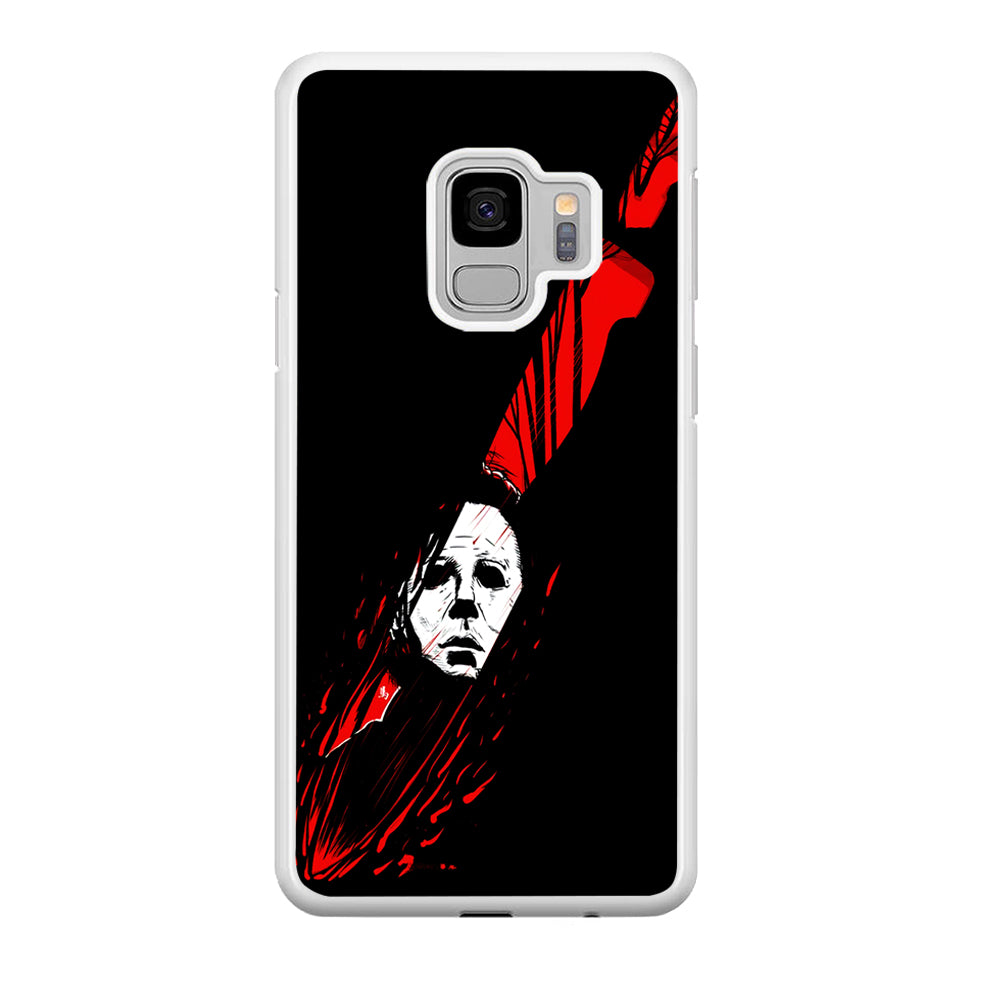 Michael Myers Knife Blood Samsung Galaxy S9 Case