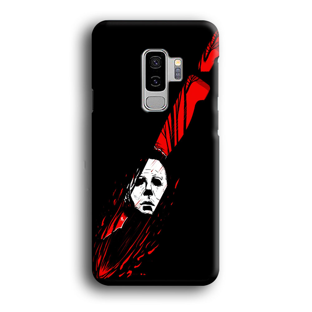 Michael Myers Knife Blood Samsung Galaxy S9 Plus Case