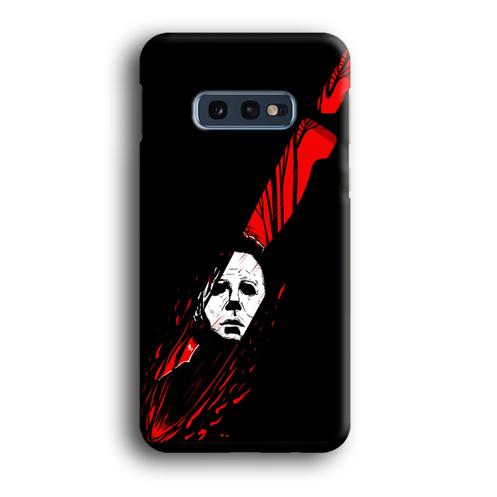 Michael Myers Knife Blood Samsung Galaxy S10E Case