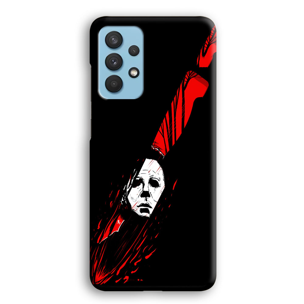 Michael Myers Knife Blood Samsung Galaxy A32 Case