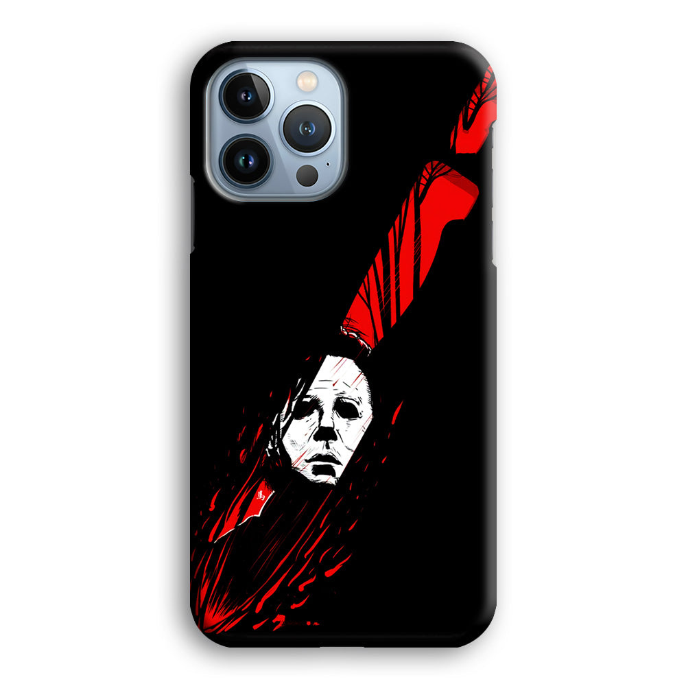 Michael Myers Knife Blood iPhone 14 Pro Max Case