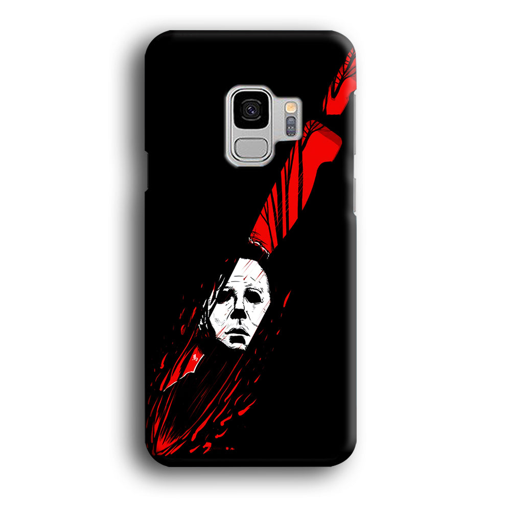 Michael Myers Knife Blood Samsung Galaxy S9 Case