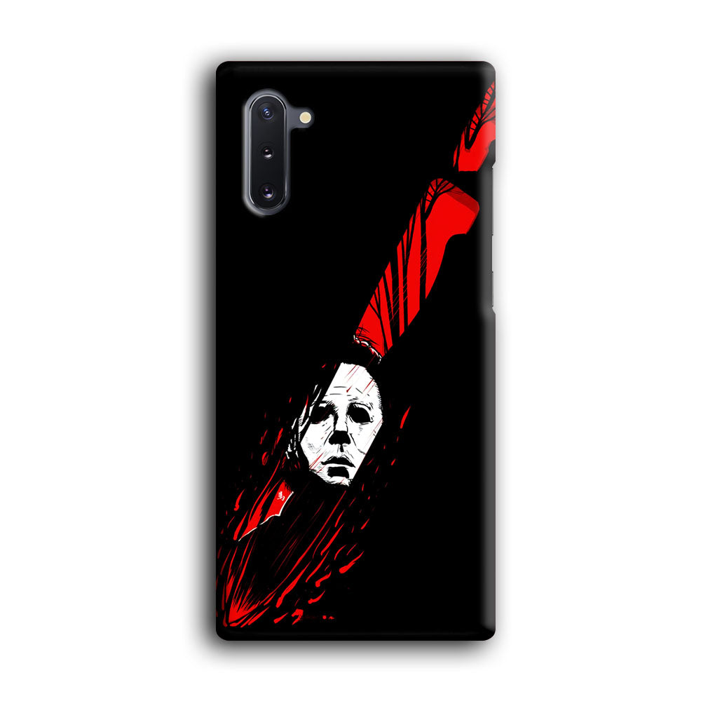 Michael Myers Knife Blood Samsung Galaxy Note 10 Case