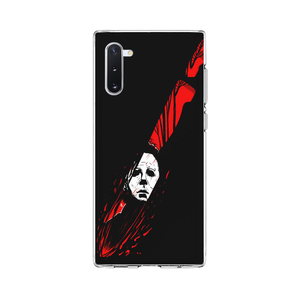 Michael Myers Knife Blood Samsung Galaxy Note 10 Case