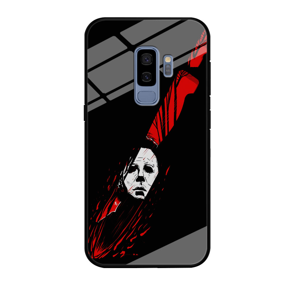 Michael Myers Knife Blood Samsung Galaxy S9 Plus Case