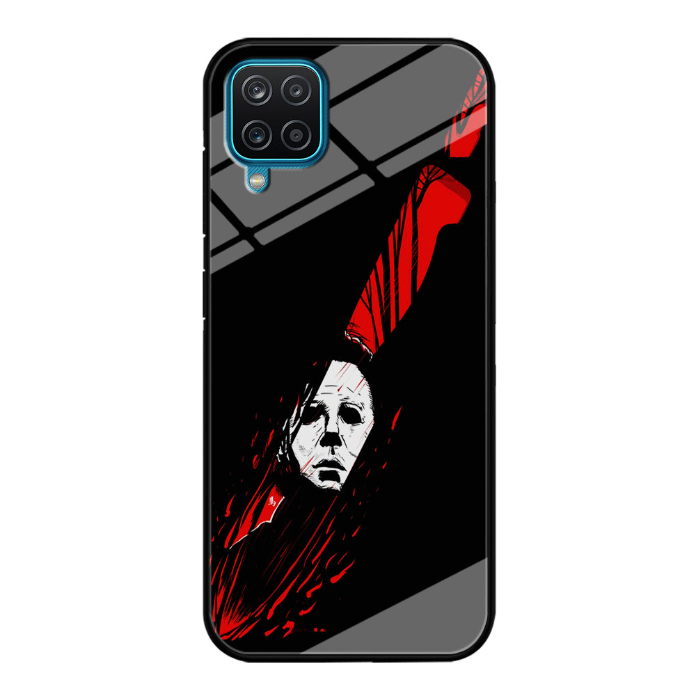 Michael Myers Knife Blood Samsung Galaxy A12 Case