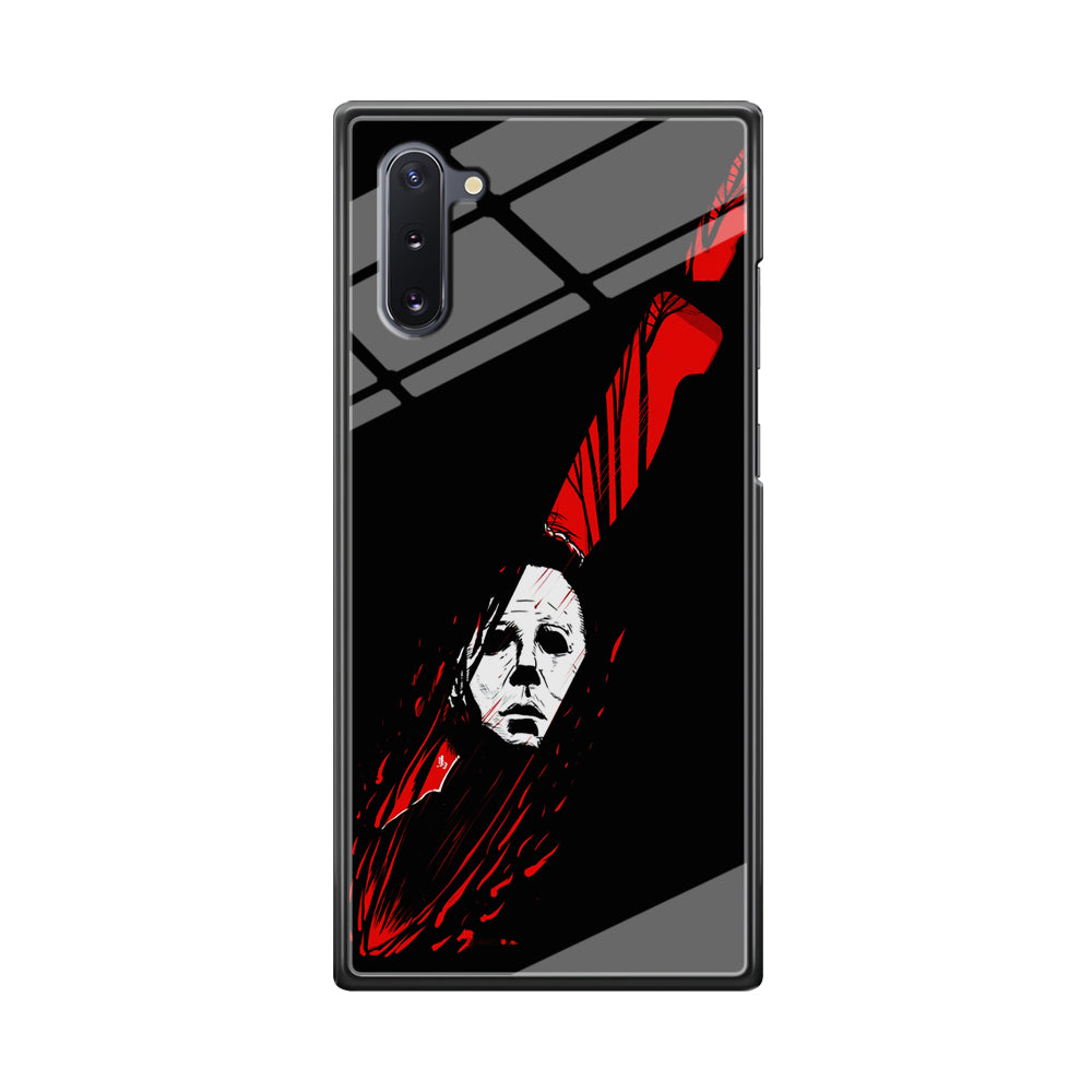 Michael Myers Knife Blood Samsung Galaxy Note 10 Case