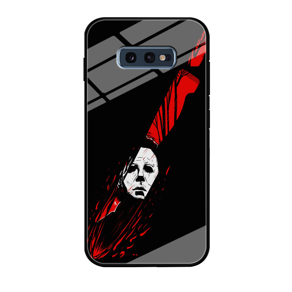 Michael Myers Knife Blood Samsung Galaxy S10E Case