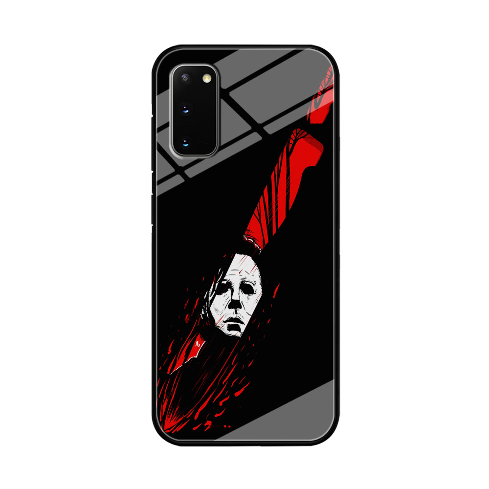 Michael Myers Knife Blood Samsung Galaxy S20 Case