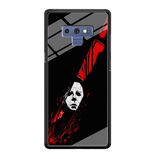 Michael Myers Knife Blood Samsung Galaxy Note 9 Case