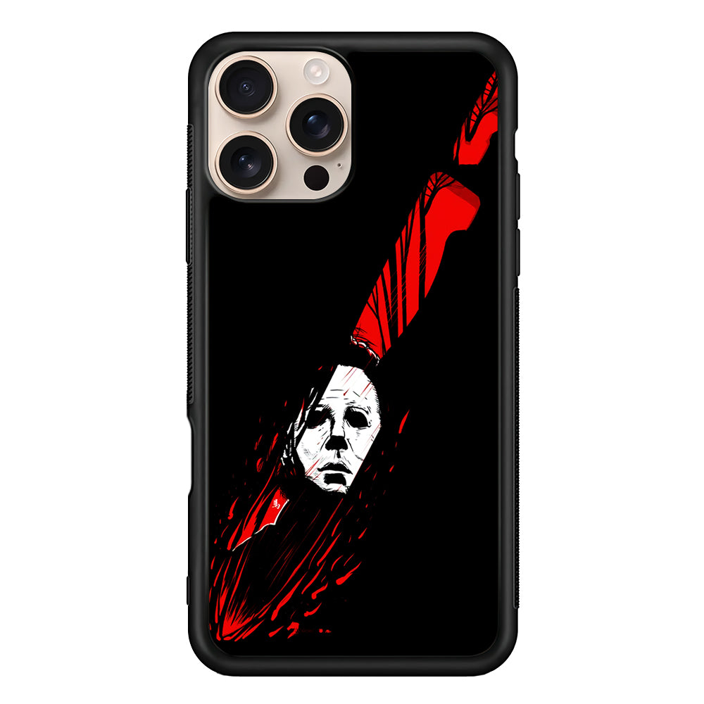 Michael Myers Knife Blood iPhone 16 Pro Case - Altracase