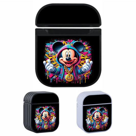 Mickey Mouse Colorful Hoodie Apple AirPods Case-AirPod Case-Altracase