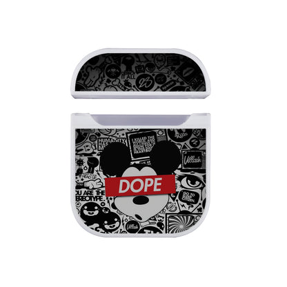 Mickey Mouse Dope Face Apple AirPods Case-AirPod Case-White-Altracase