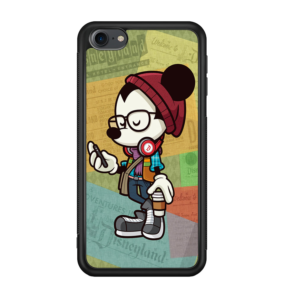 Mickey Mouse Hipster Style iPod Touch 6 Case