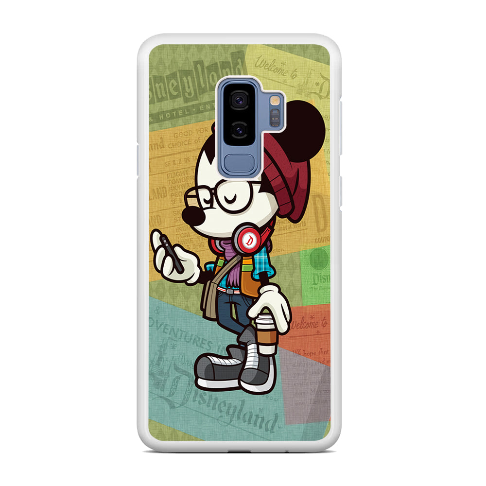 Mickey Mouse Hipster Style Samsung Galaxy S9 Plus Case