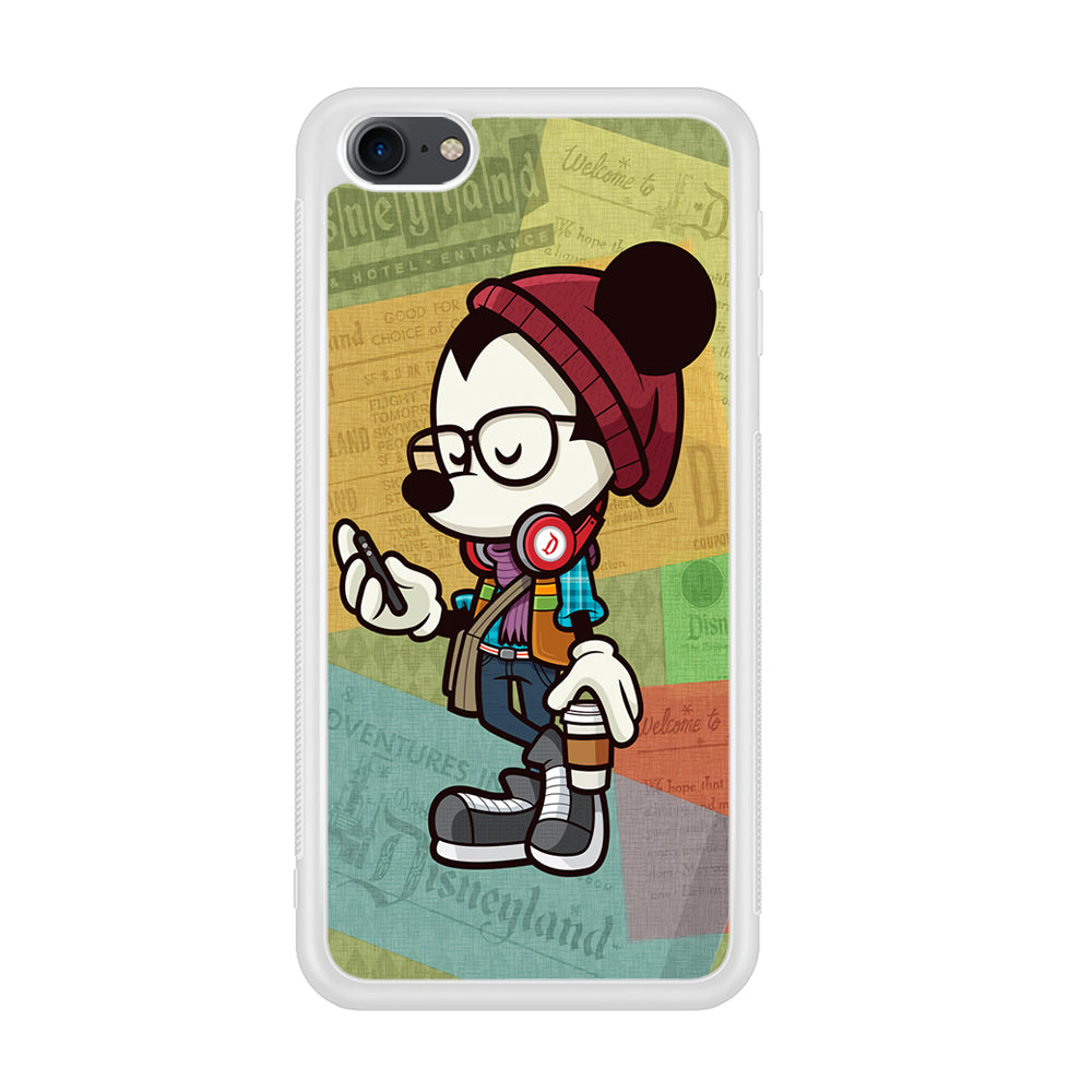 Mickey Mouse Hipster Style iPod Touch 6 Case