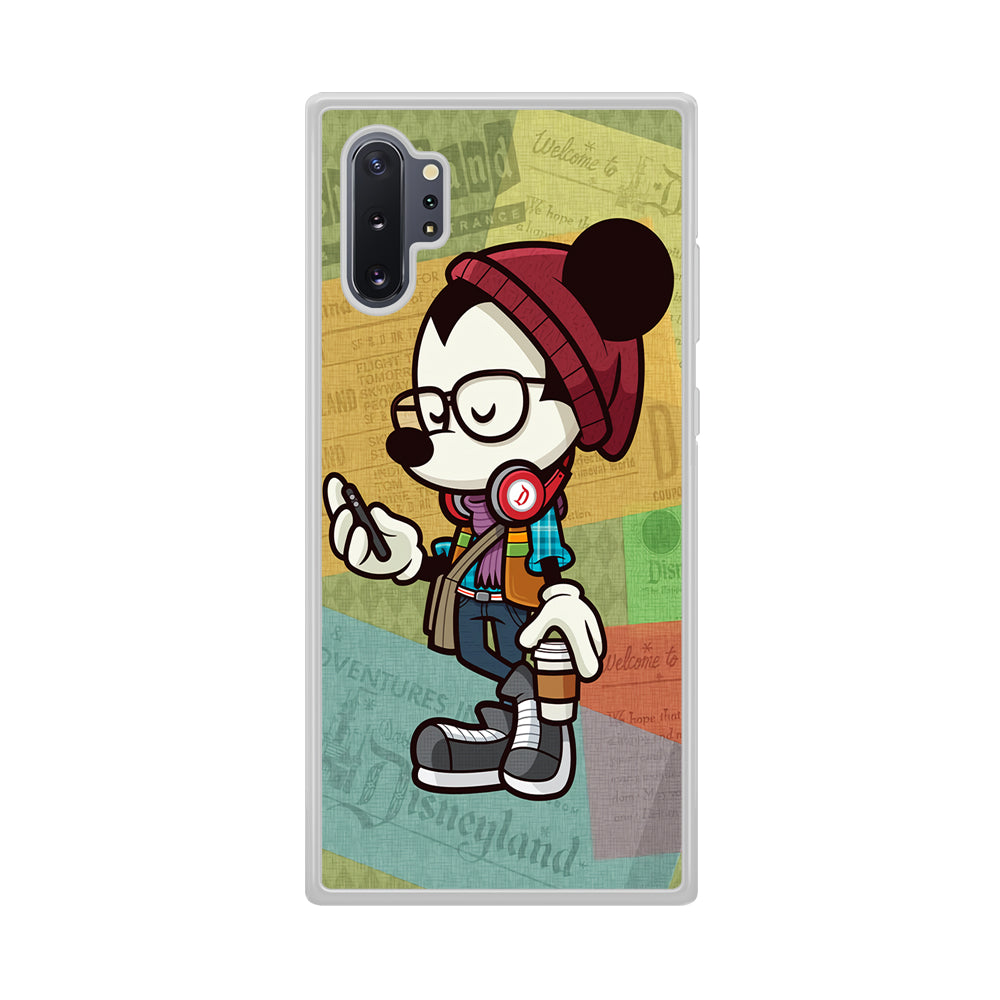 Mickey Mouse Hipster Style Samsung Galaxy Note 10 Plus Case