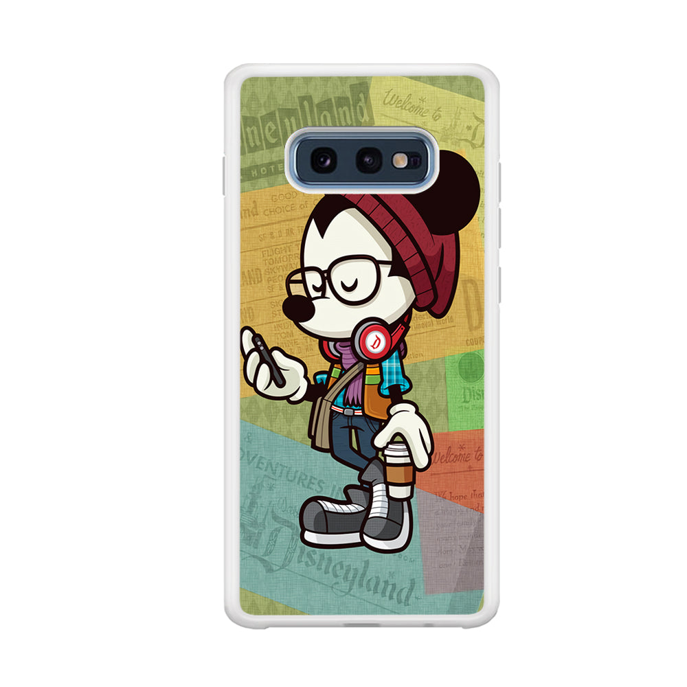 Mickey Mouse Hipster Style Samsung Galaxy S10E Case