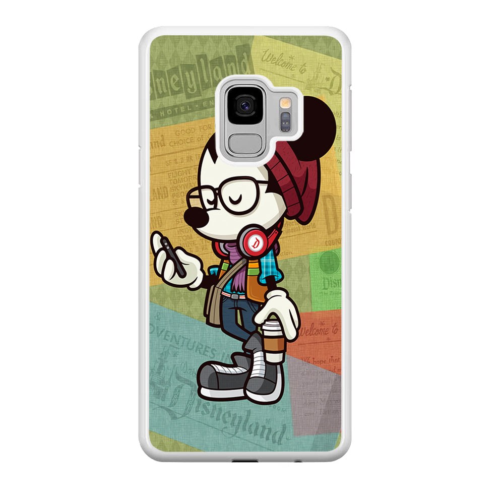 Mickey Mouse Hipster Style Samsung Galaxy S9 Case