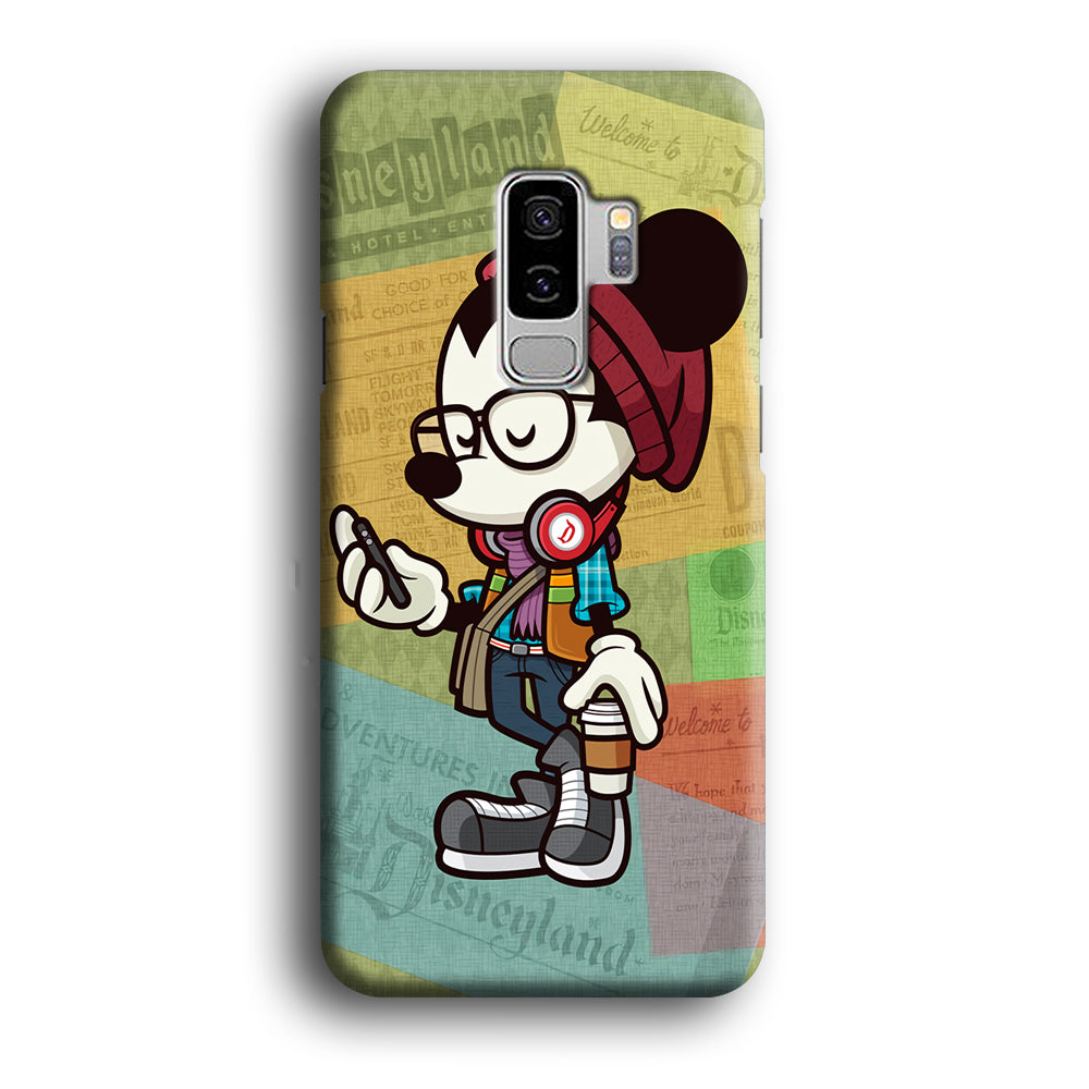 Mickey Mouse Hipster Style Samsung Galaxy S9 Plus Case